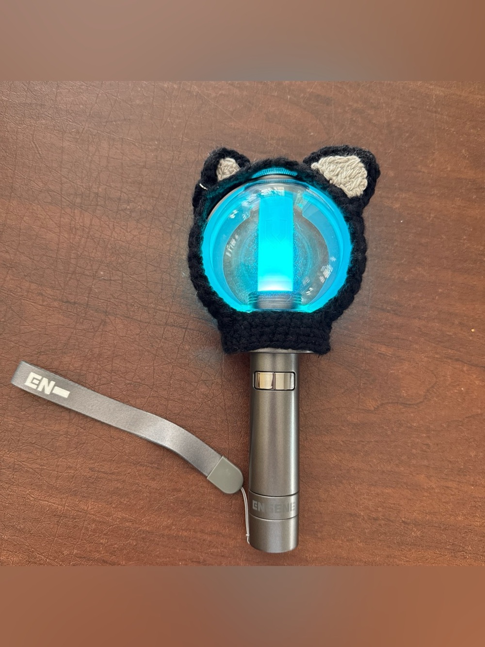 Brand New Hand Crochet Enhypen Jay Light Stick Cover(Version 2) Enchin Noxstar